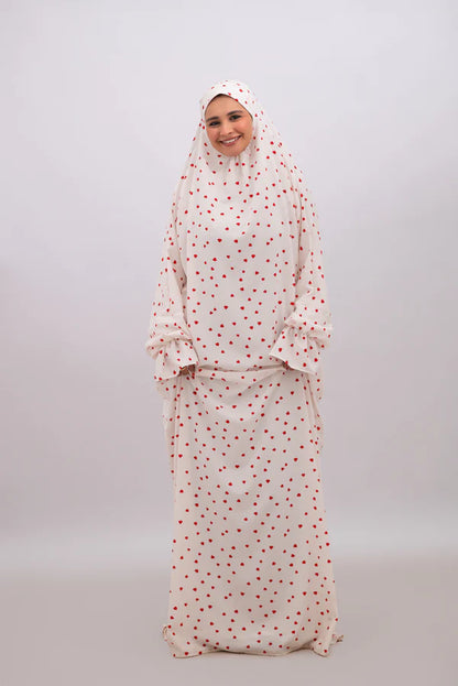 White Royal Crepe Fabric Isdal